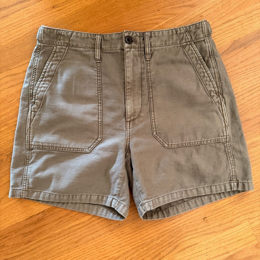Madewell Relaxed Fatigue Shorts Castle Rock 28